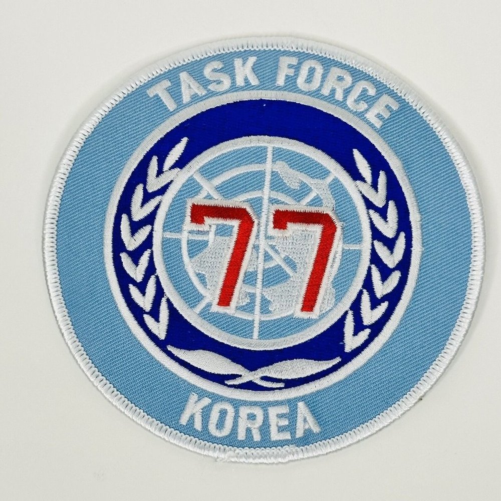 Task Force 77 Korea Patch US Navy Seventy Seventh Fleet 4.5 In NEW Battle / Stri